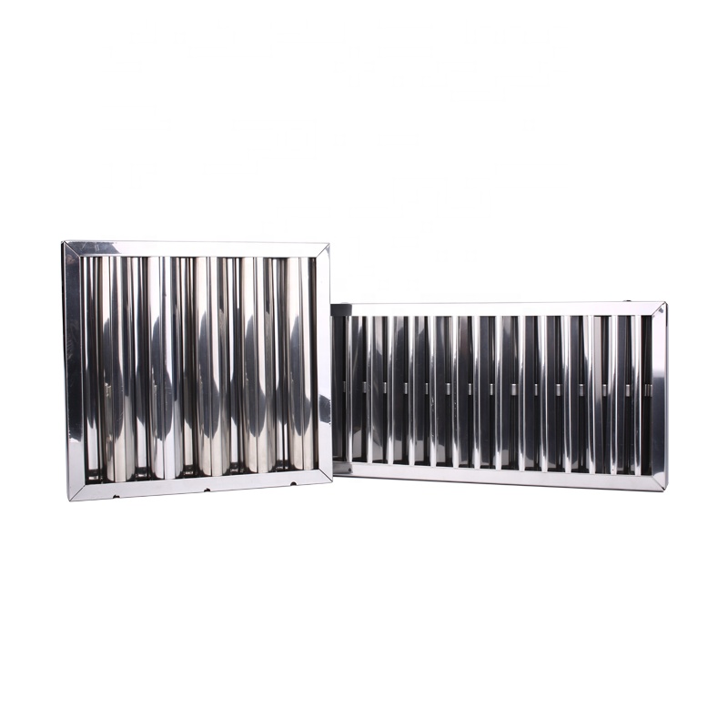 Commercial Kitchen Exhaust Hood - فلتر الشحوم 201SS 304SS 430SS لغطاء
