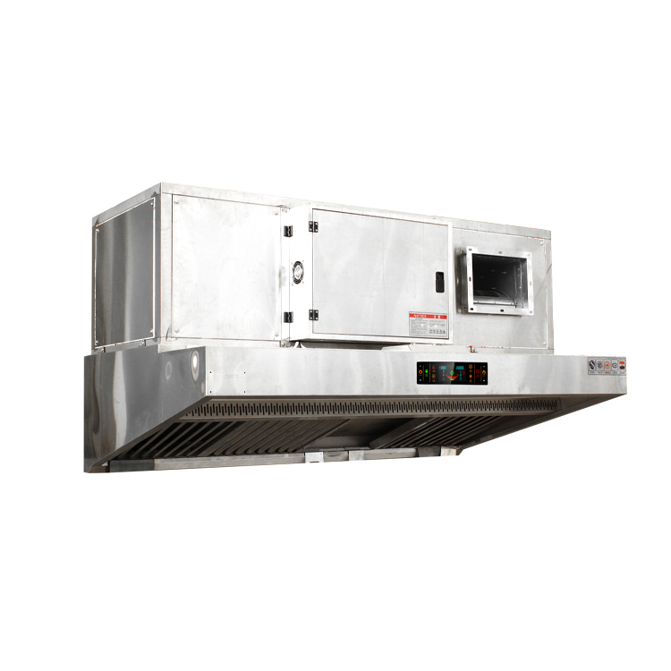 Commercial Kitchen Exhaust Hood - شفاط عادم المطبخ مع جهاز تنقية