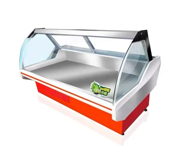Refrigerated Display Case - # لباب زجاجي لعرض اللحوم مبرد