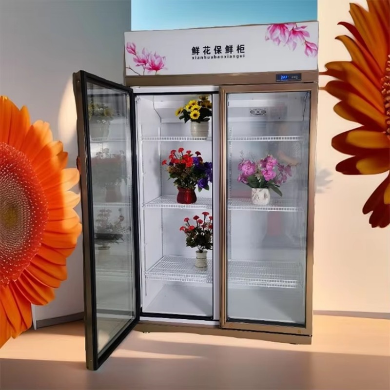 Refrigerated Display Case - ثلاجة عرض مبردة للزهور، آلة بيع