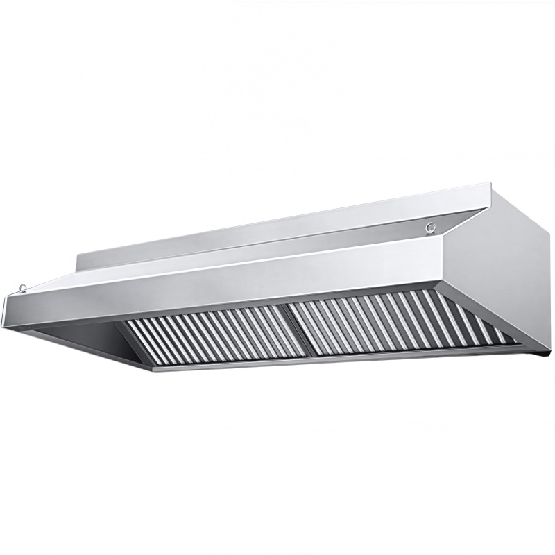 Commercial Kitchen Exhaust Hood - شفاط مطبخ تجاري من الفولاذ المقاوم