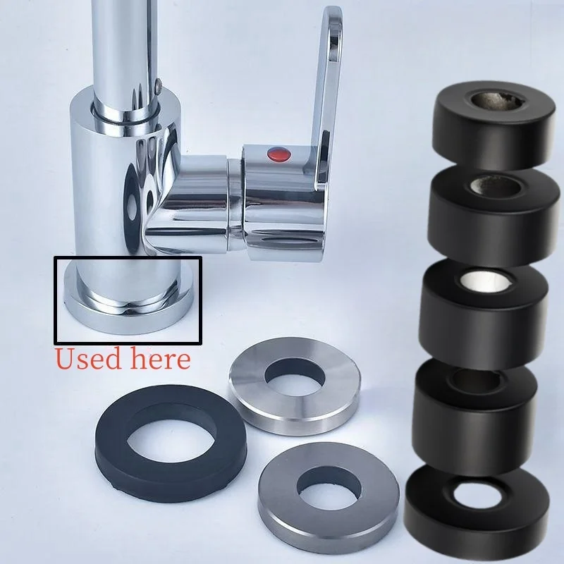 Commercial Kitchen Faucet - 1 قطعة صنبور دش أسود غطاء