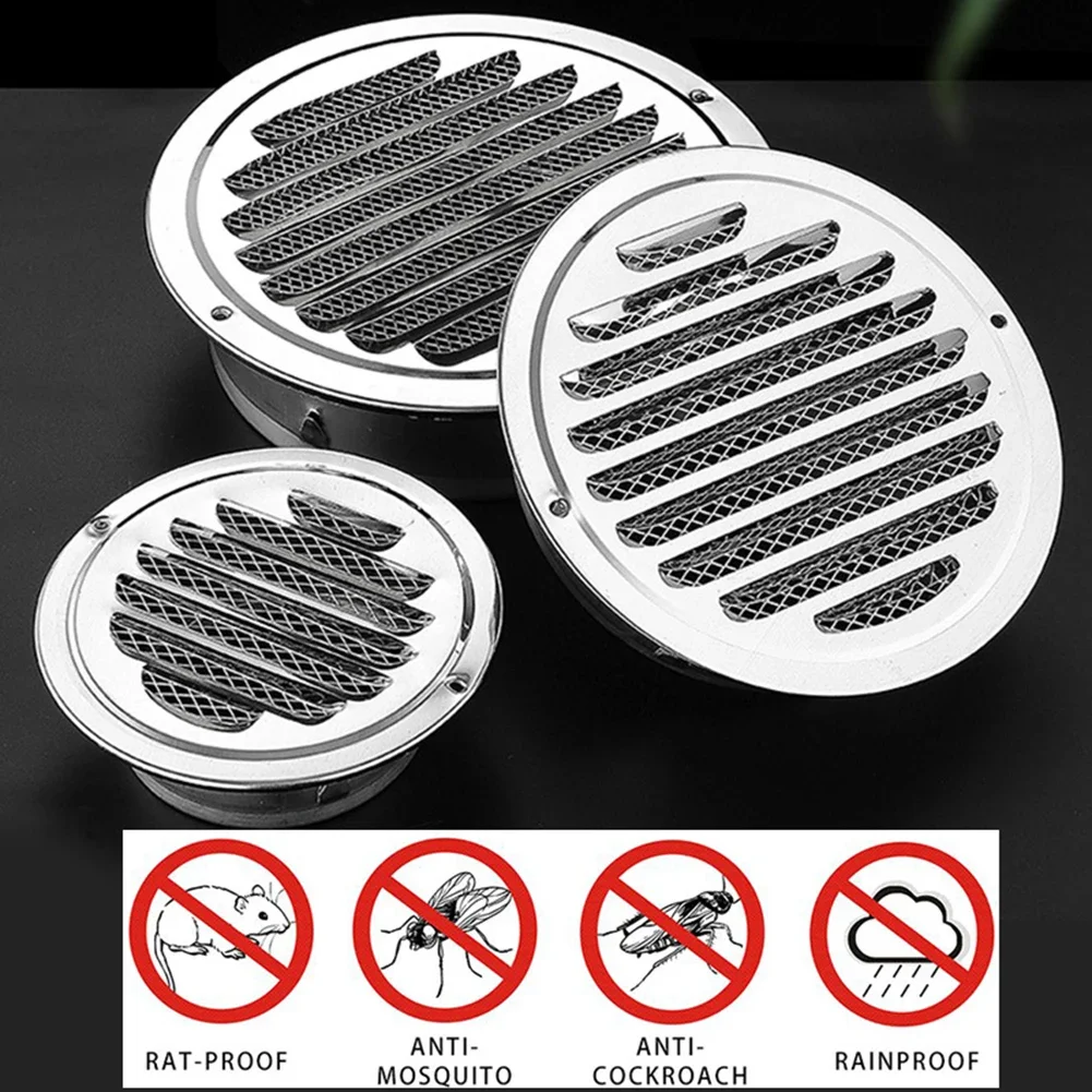 Commercial Kitchen Exhaust Hood - 70-300 مللي متر جولة الفولاذ المقاوم