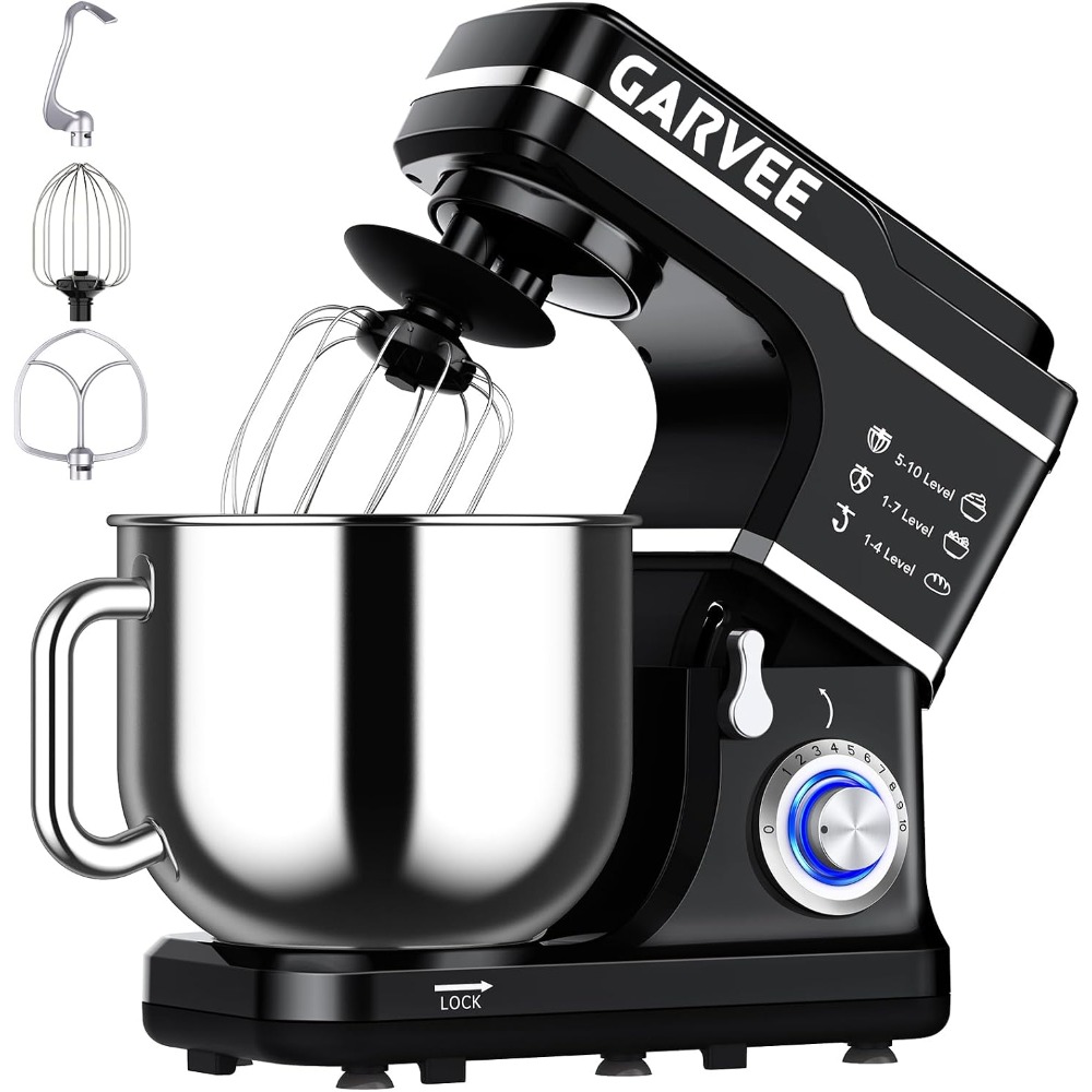 Commercial Kitchen Mixers Dough Mixer - خلاط عجين جارفي 110-120 فولت، 60
