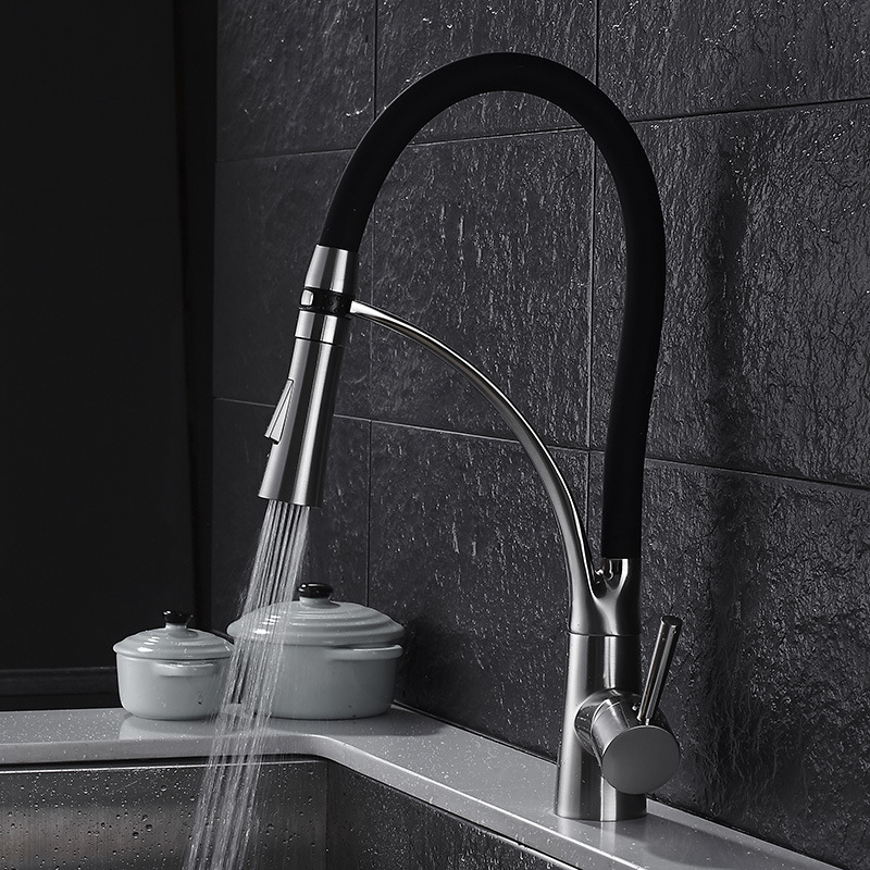 صنبور مطبخ قابل للسحب من النحا - مراجعة Commercial Kitchen Faucet وسعره