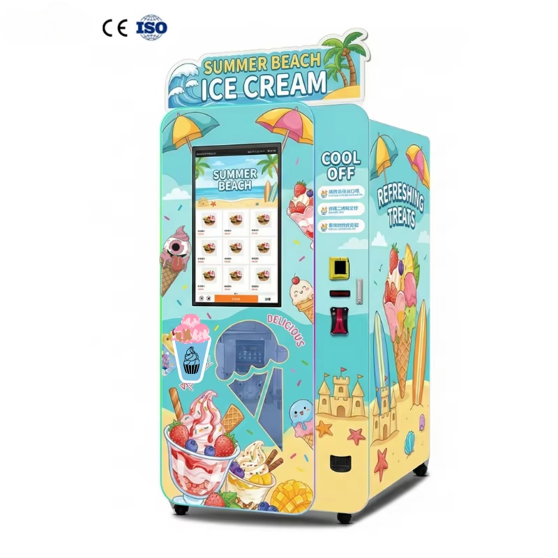 آلة بيع الآيس كريم الأوتوماتيك - مراجعة Soft Serve Ice Cream Machine وسعره