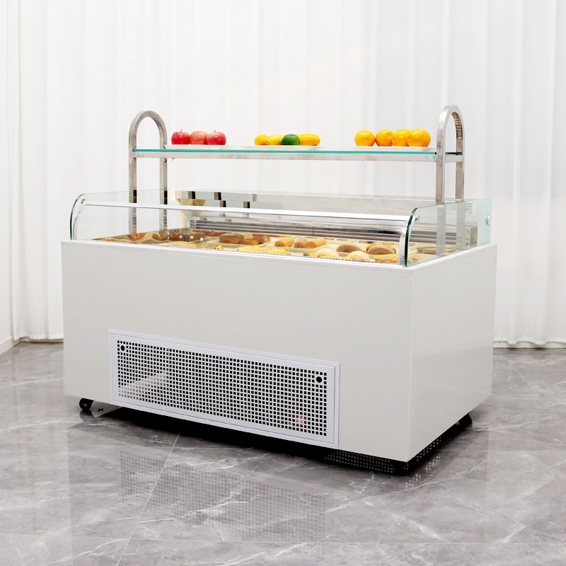 خزانة عرض مبردة تجارية مخصصة ب - مراجعة Refrigerated Display Case وسعره