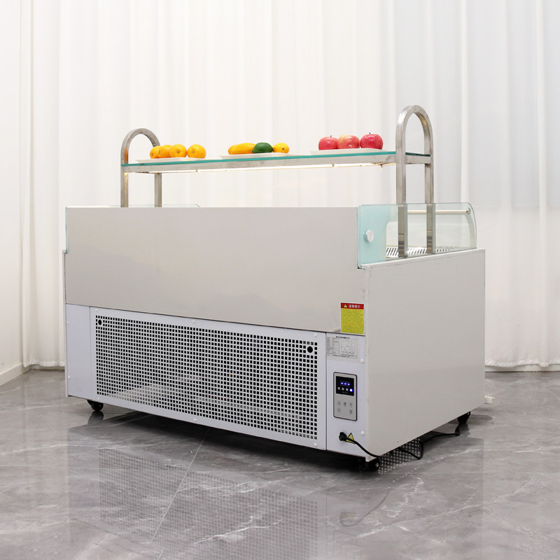 خزانة عرض مبردة تجارية مخصصة ب - مراجعة Refrigerated Display Case وسعره
