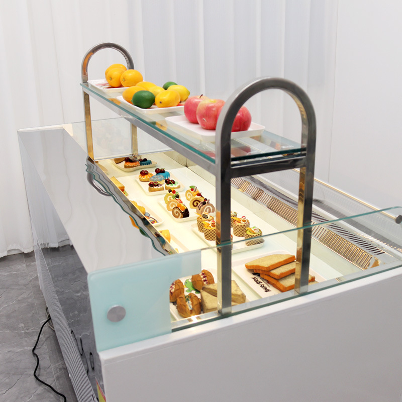 خزانة عرض مبردة تجارية مخصصة ب - مراجعة Refrigerated Display Case وسعره