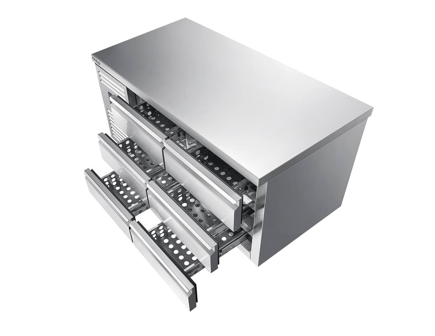 ثلاجة عمل قابلة للتعديل من الف - مراجعة Refrigerated Display Case وسعره