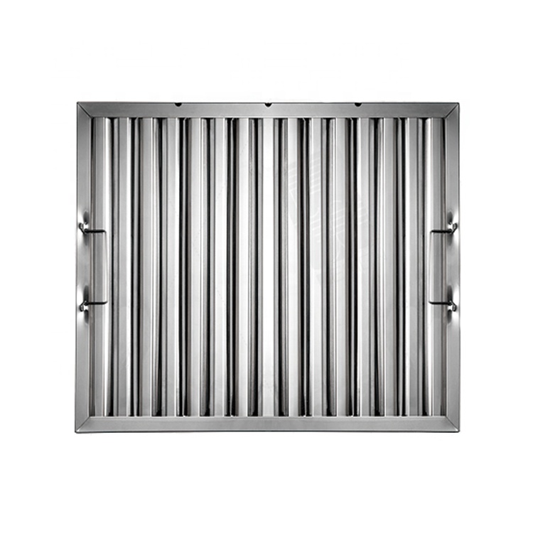 فلتر الشحوم 201SS 304SS 430SS  - مراجعة Commercial Kitchen Exhaust Hood وسعره