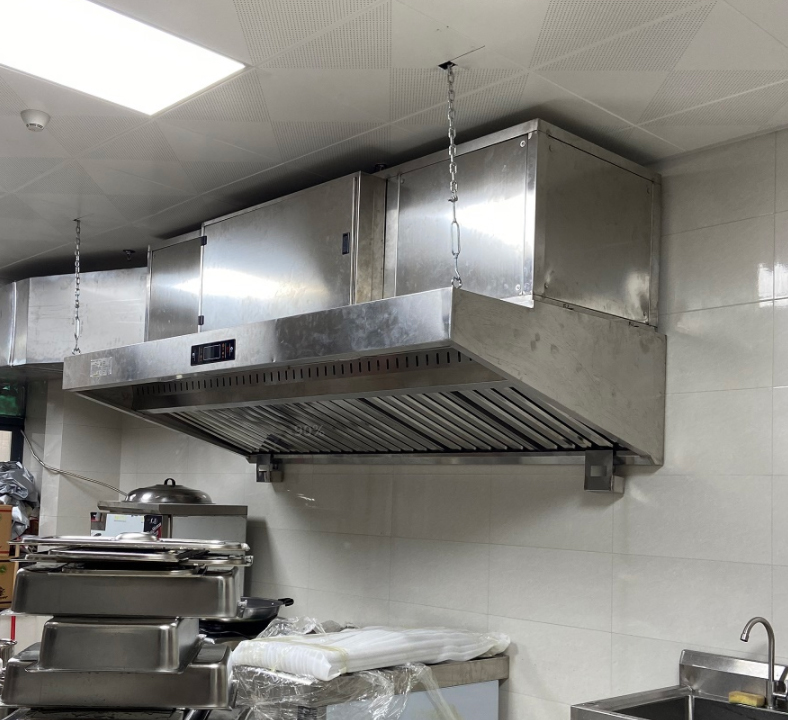 شفاط عادم المطبخ مع جهاز تنقية - مراجعة Commercial Kitchen Exhaust Hood وسعره