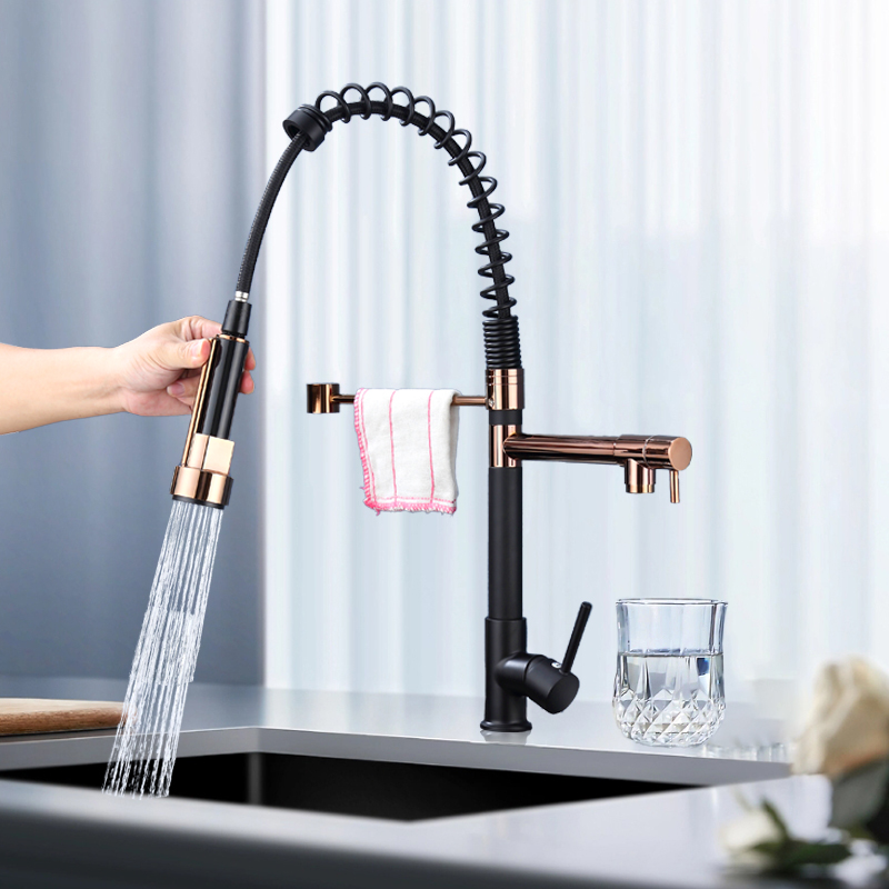 قطعة واحدة من منفذ مزدوج متعدد - مراجعة Commercial Kitchen Faucet وسعره