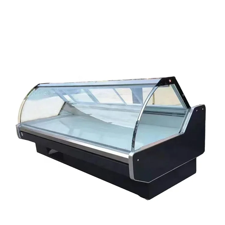 # لباب زجاجي لعرض اللحوم مبرد  - مراجعة Refrigerated Display Case وسعره