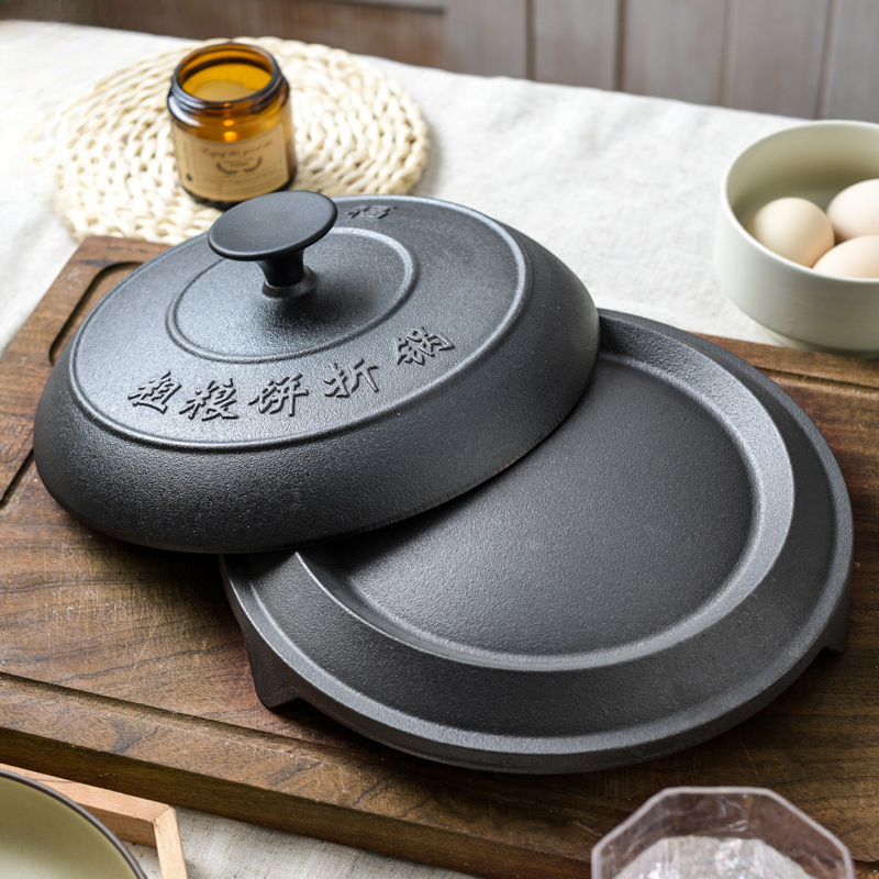 صينية من الحديد الزهر الأصلية  - مراجعة Crepe Maker Griddle وسعره