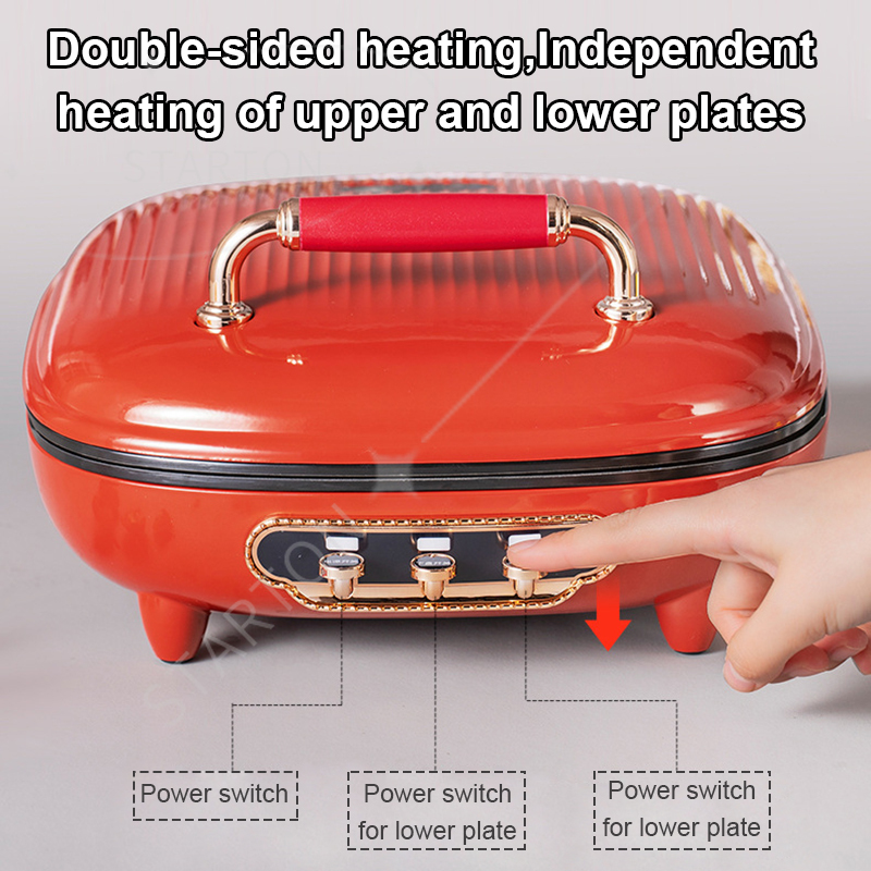 صانع الكريب ضعف الجانب التدفئة - مراجعة Crepe Maker Griddle وسعره