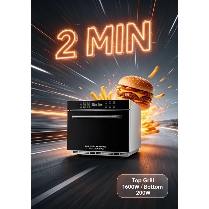 فرن تجاري عالي السرعة مع ميكرو - مراجعة Commercial Kitchen Microwave وسعره