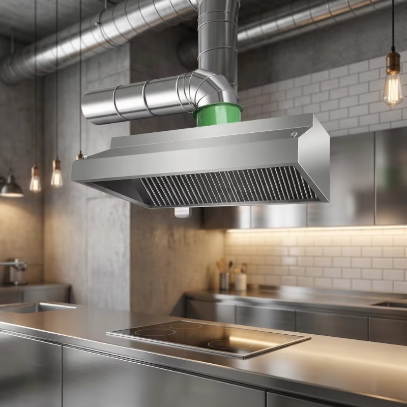 شفاط مطبخ تجاري قابل للتخصيص ي - مراجعة Commercial Kitchen Exhaust Hood وسعره