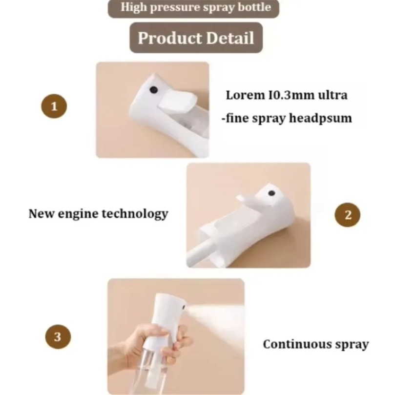 زجاجة رذاذ مستمرة - رذاذ فائق  - مراجعة Commercial Kitchen Sprayer وسعره