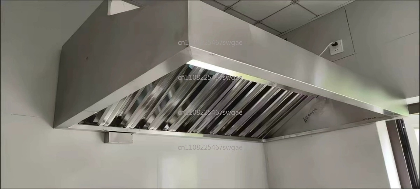 شفاط مطبخ فولاذي عالي القوة لل - مراجعة Commercial Kitchen Exhaust Hood وسعره