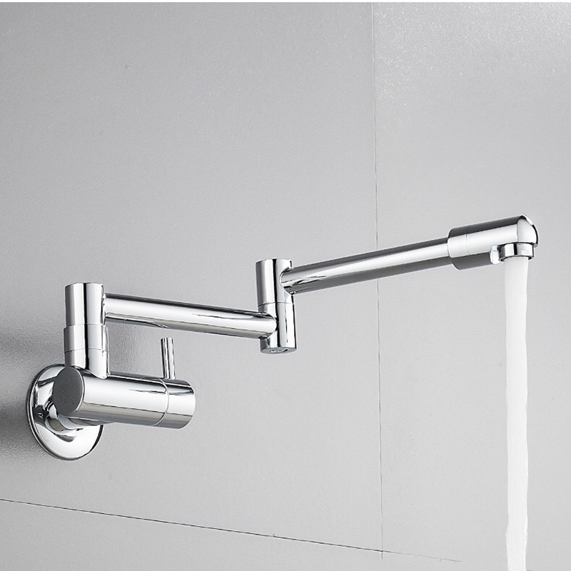 صنبور حائط فضي لملء الأواني، ص - مراجعة Commercial Kitchen Faucet وسعره