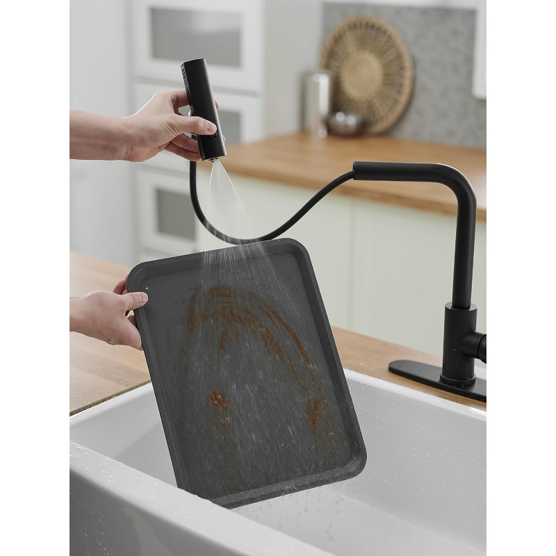 صنابير مطبخ قابلة للسحب مع رشا - مراجعة Commercial Kitchen Sprayer وسعره