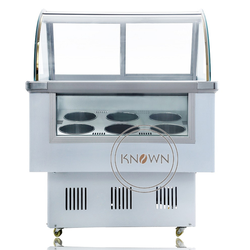 فريزر عرض الآيس كريم، خزانة عر - مراجعة Refrigerated Display Case وسعره