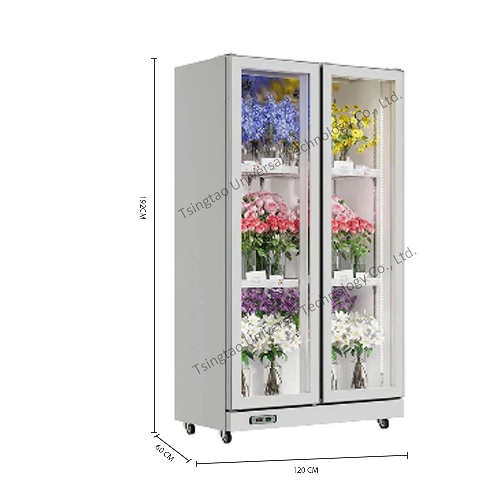 ثلاجة عرض مبردة للزهور، آلة بي - مراجعة Refrigerated Display Case وسعره