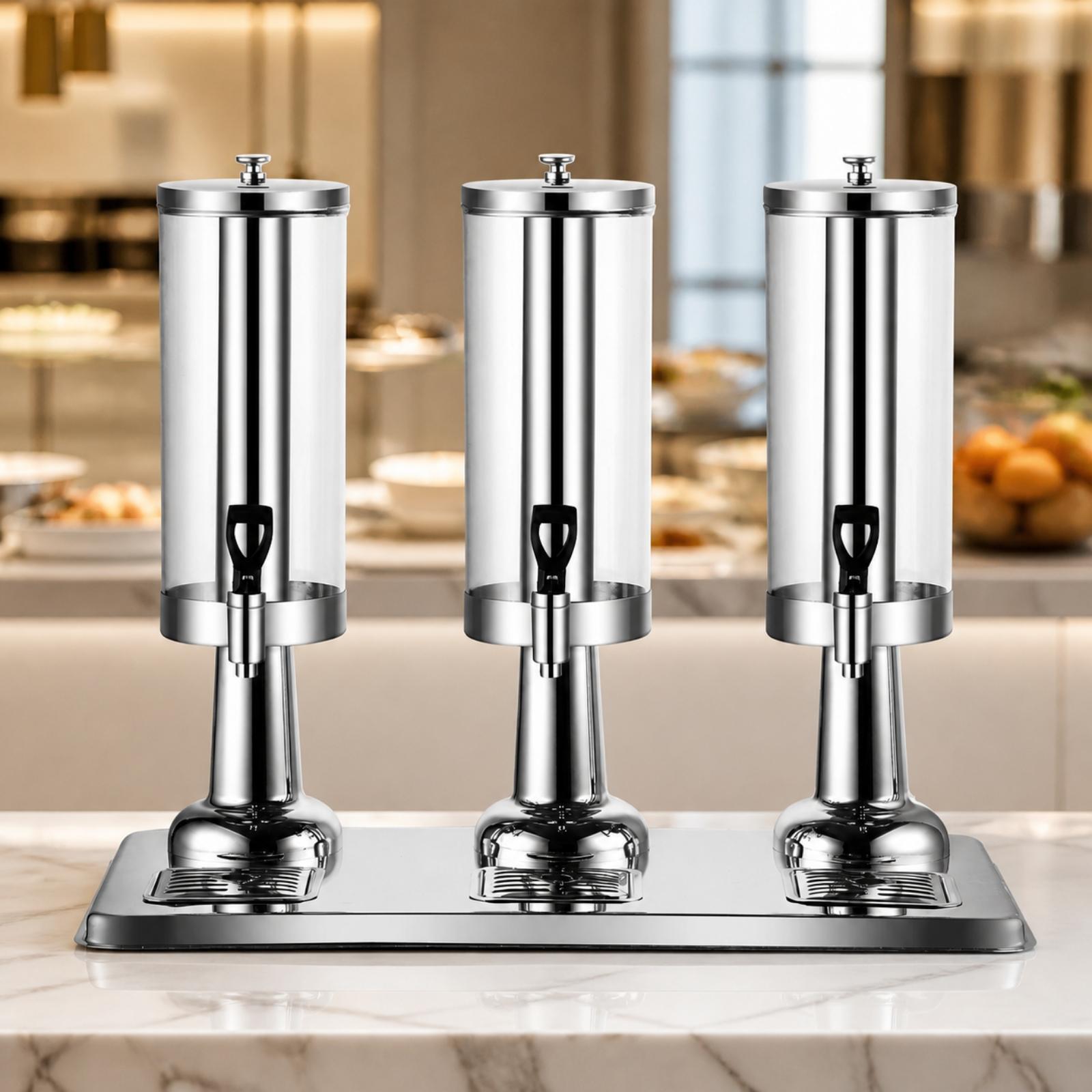 موزع مشروبات ثلاثي الصنبور سعة - مراجعة Cold Drink Dispenser وسعره