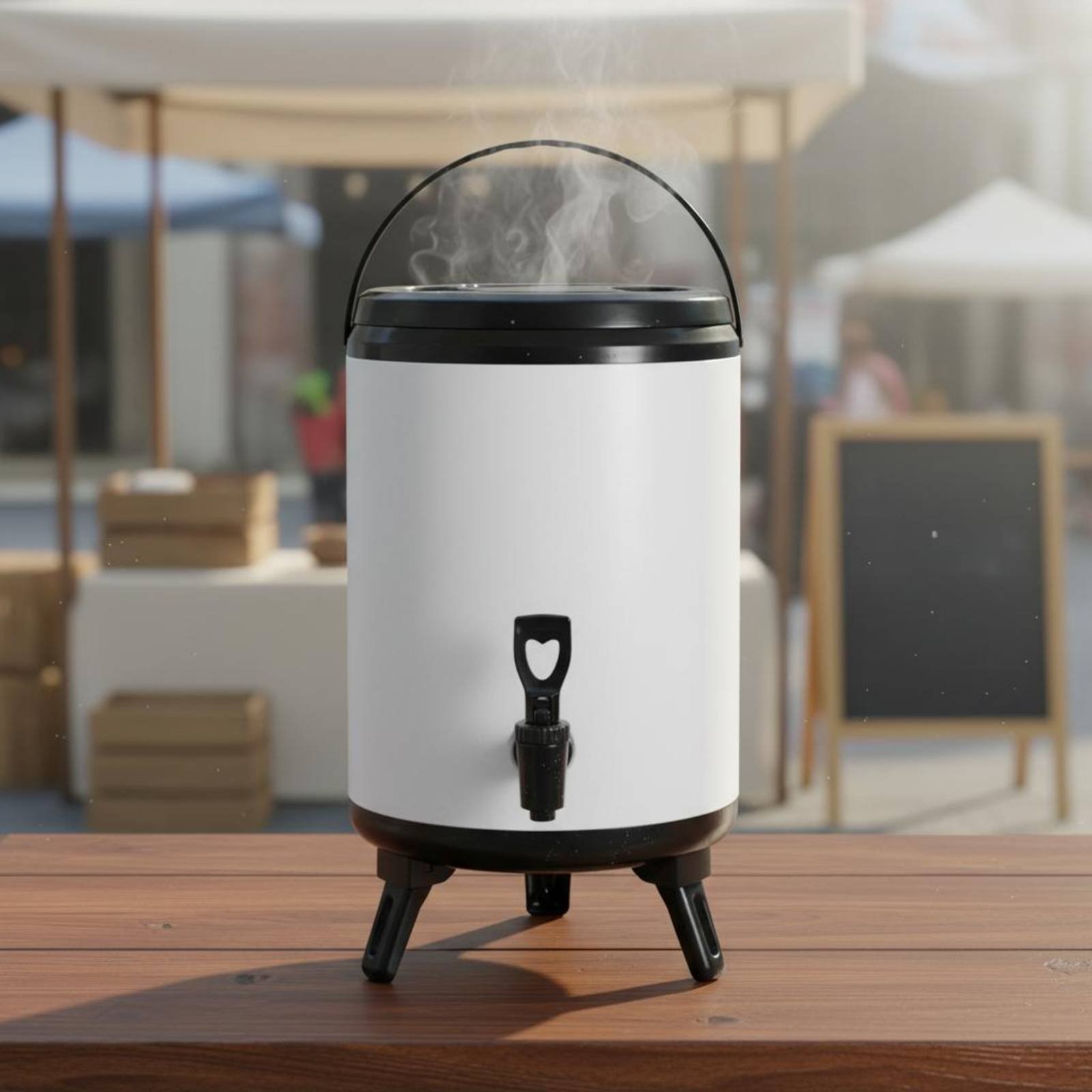 وعاء شاي الحليب الاحترافي مع غ - مراجعة Cold Drink Dispenser وسعره