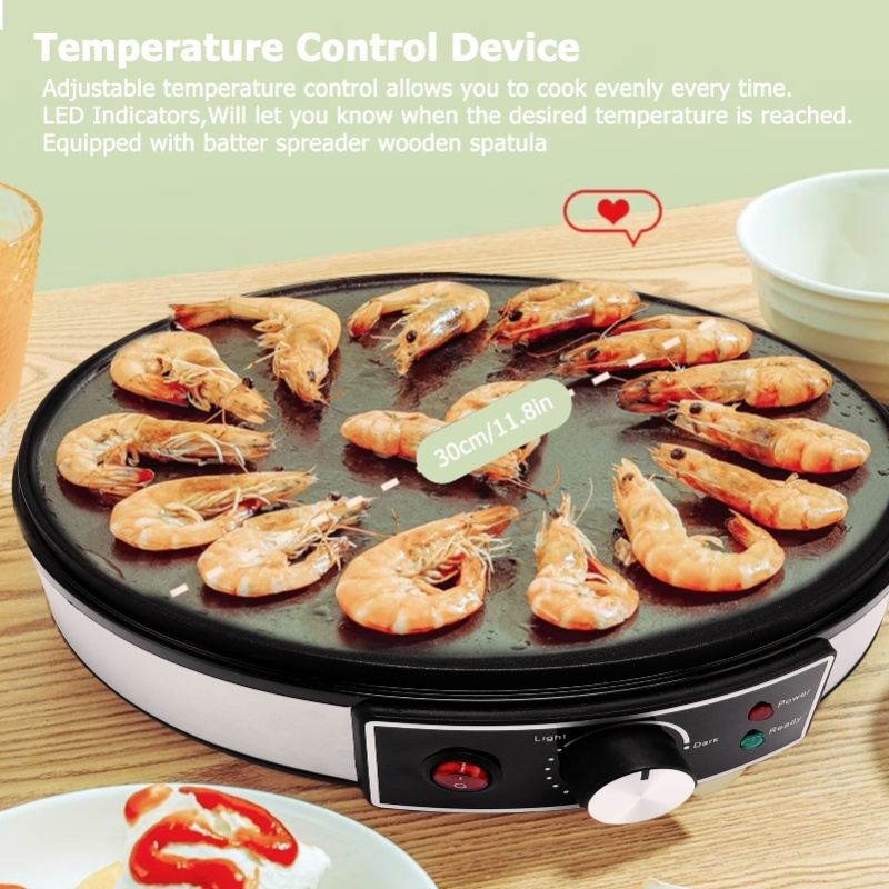 مقلاة كهربائية لصنع الكريب مقا - مراجعة Crepe Maker Griddle وسعره