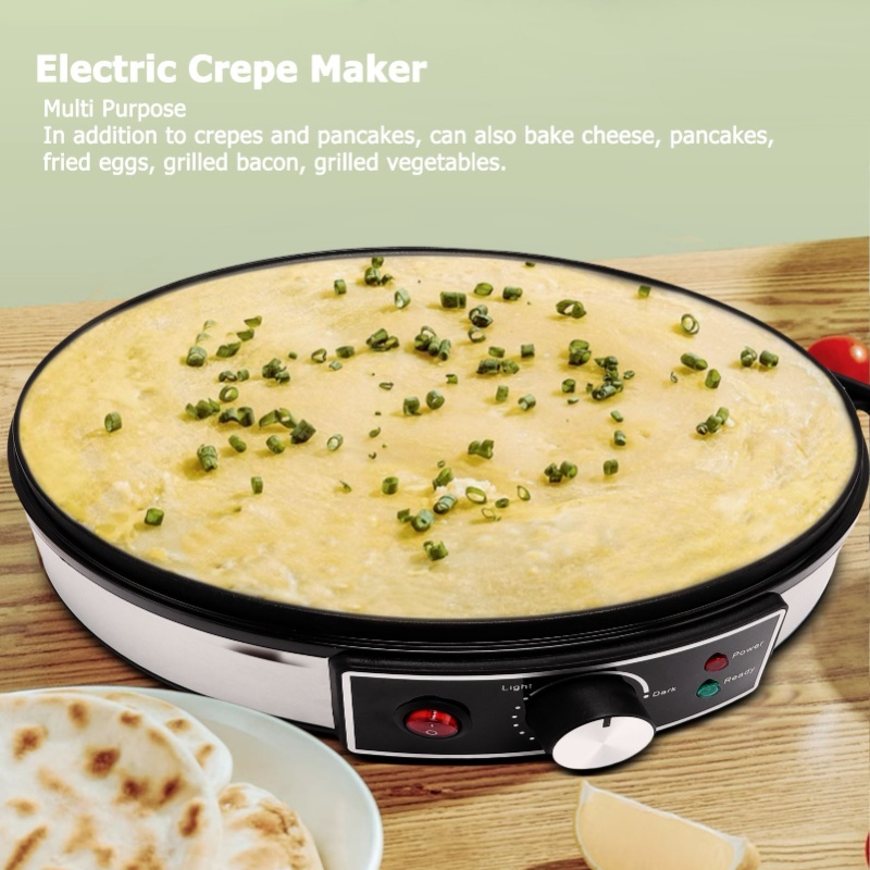 مقلاة كهربائية لصنع الكريب مقا - مراجعة Crepe Maker Griddle وسعره