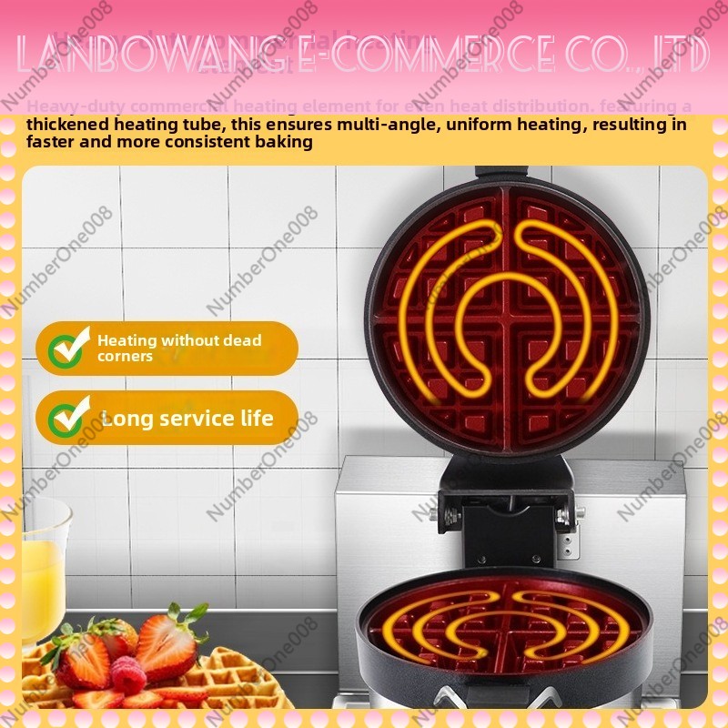 صانعة الوافل الدوارة غير اللاص - مراجعة Crepe Maker Griddle وسعره