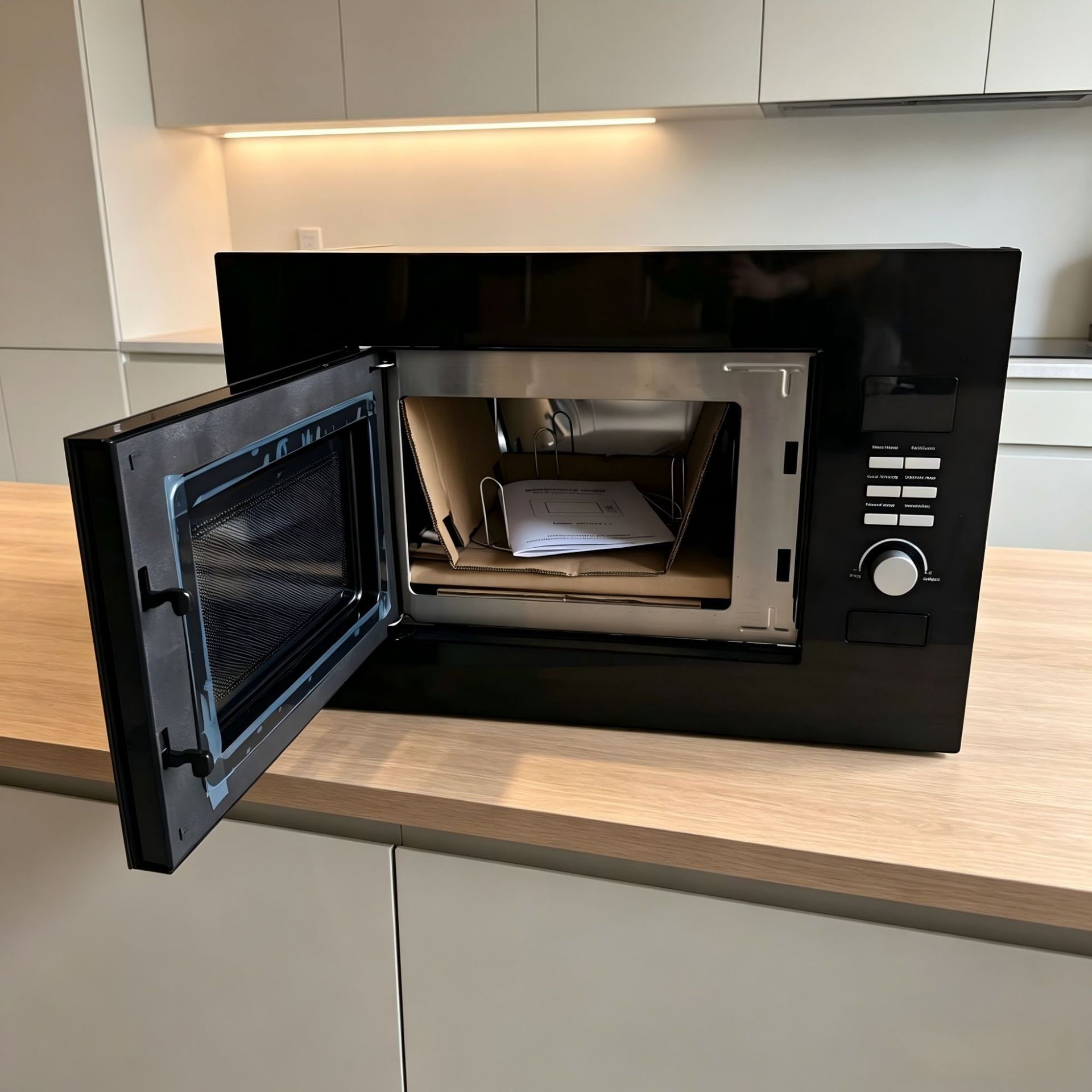 فرن ميكروويف منزلي بسعة 20 لتر - مراجعة Commercial Kitchen Microwave وسعره