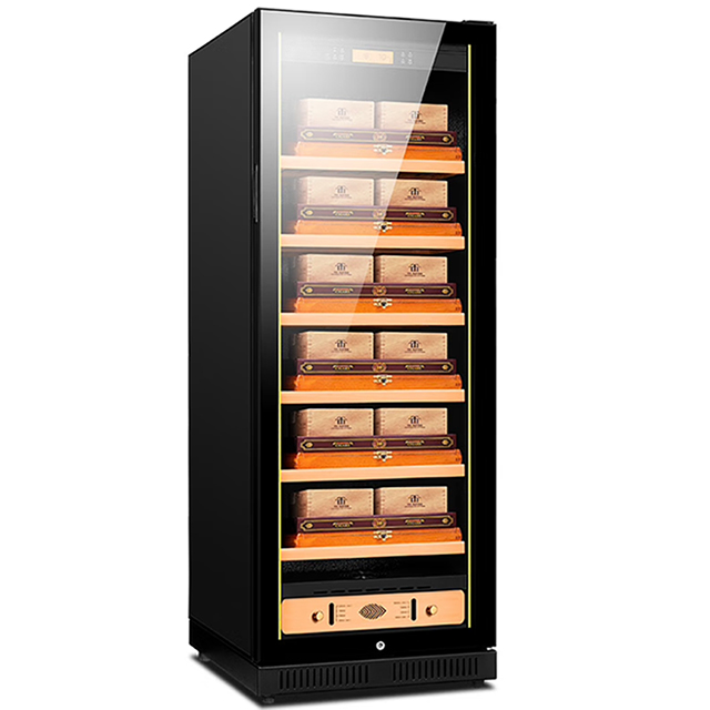 خزانة سيجار بضاغط هواء سعة 120 - مراجعة Refrigerated Display Case وسعره