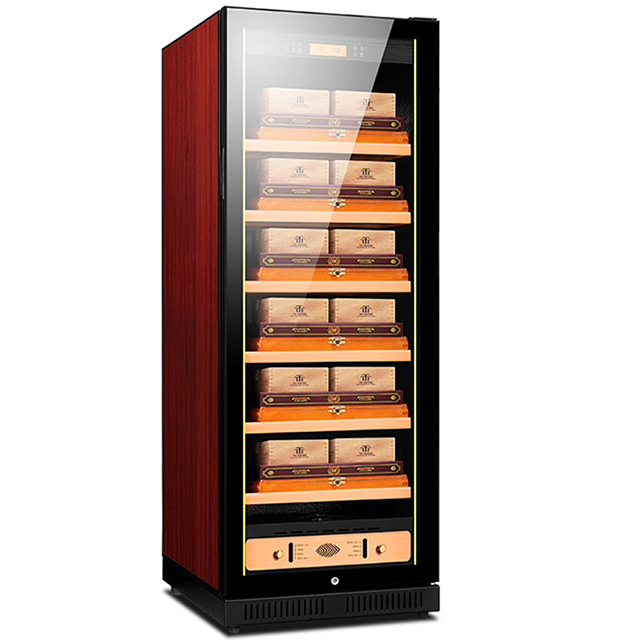 خزانة سيجار بضاغط هواء سعة 120 - مراجعة Refrigerated Display Case وسعره