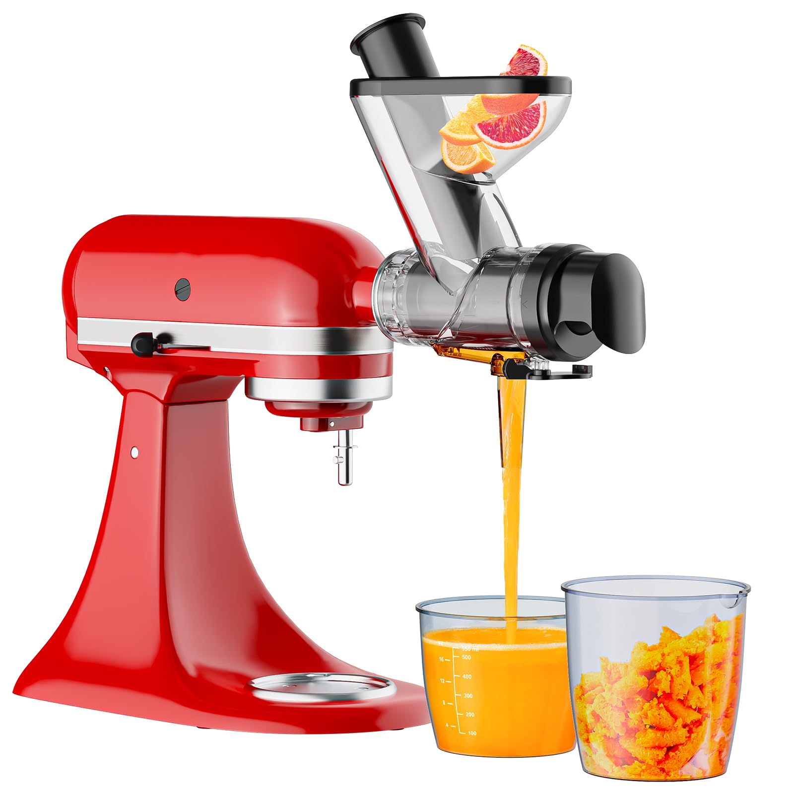 ملحق عصارة بالضغط البارد البطي - مراجعة Commercial Kitchen Juicer وسعره