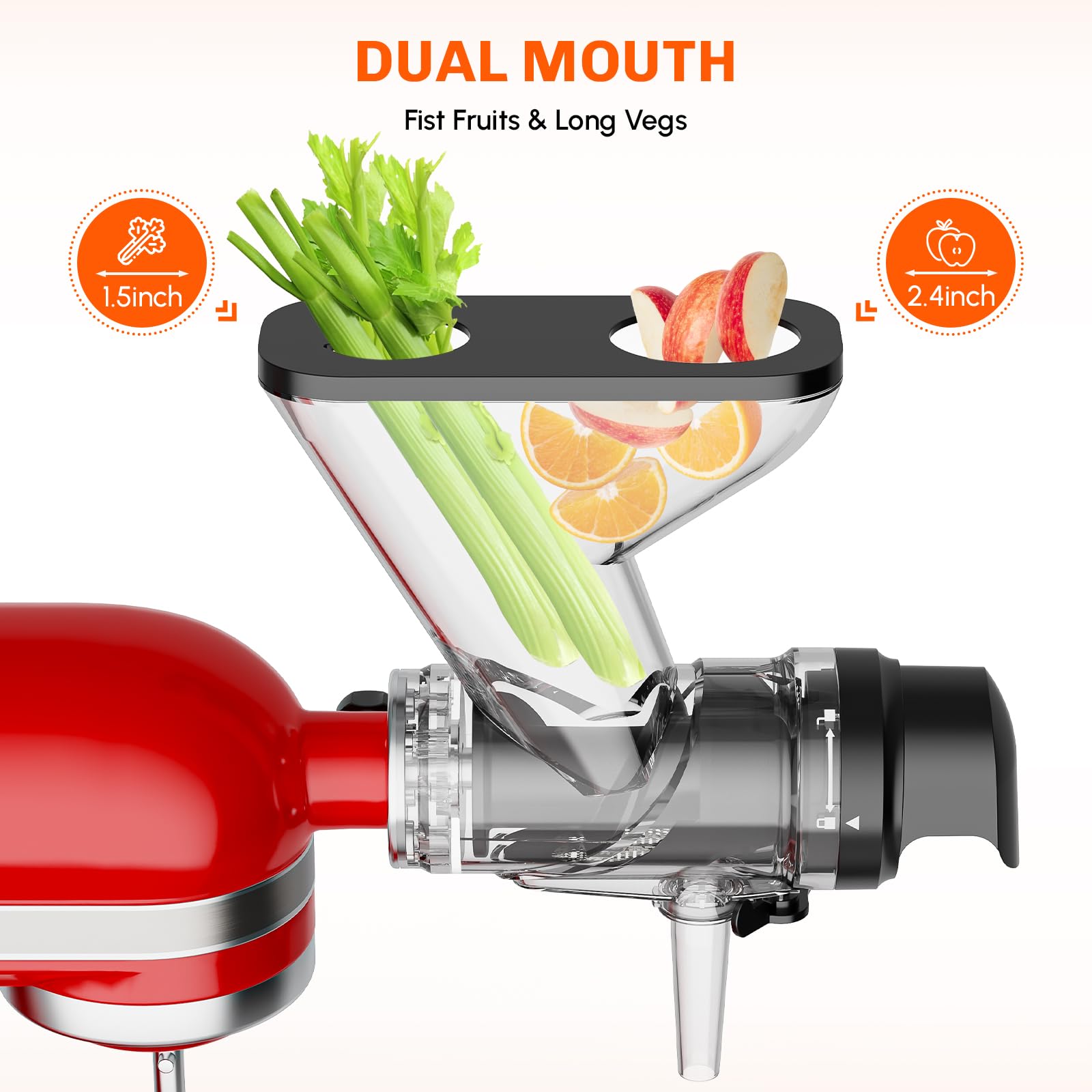 ملحق عصارة بالضغط البارد البطي - مراجعة Commercial Kitchen Juicer وسعره