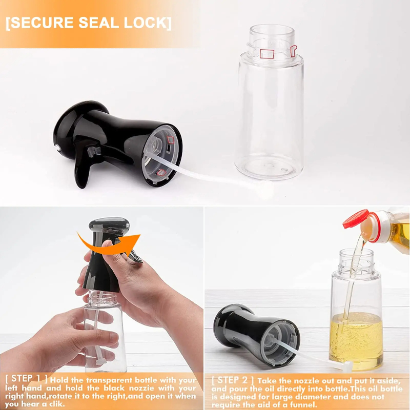 زجاجة رذاذ الزيت للطبخ المطبخ  - مراجعة Commercial Kitchen Sprayer وسعره