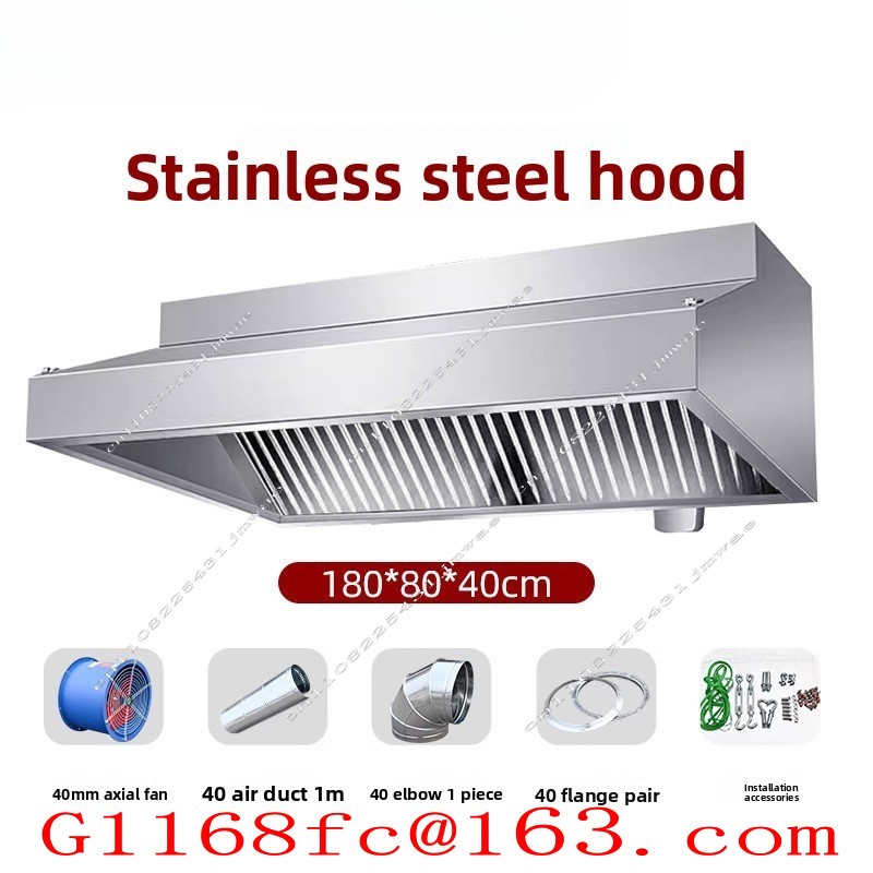 غطاء عادم من الفولاذ المقاوم ل - مراجعة Commercial Kitchen Exhaust Hood وسعره