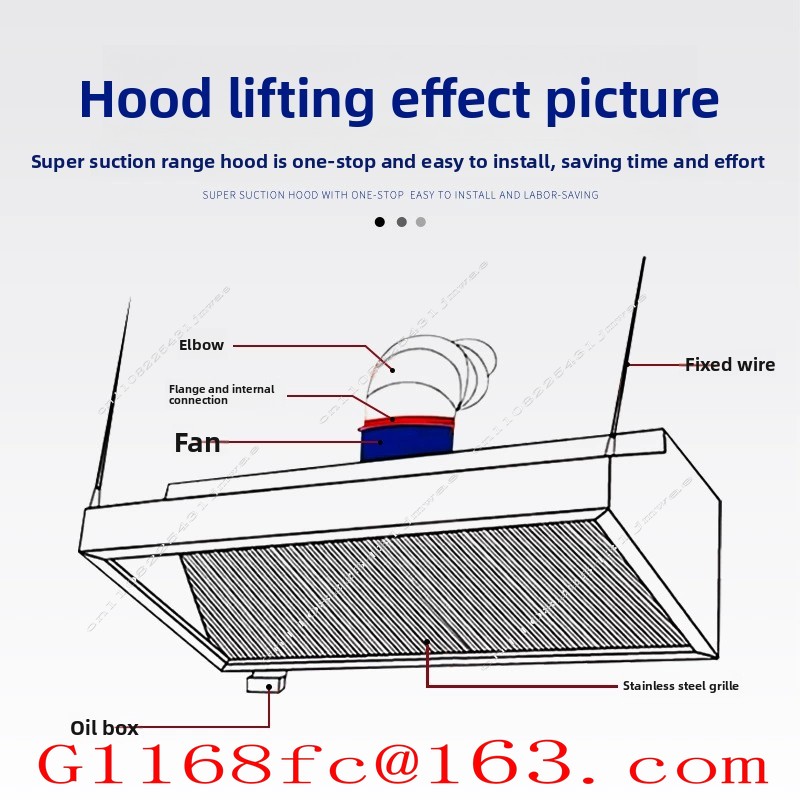 غطاء عادم من الفولاذ المقاوم ل - مراجعة Commercial Kitchen Exhaust Hood وسعره